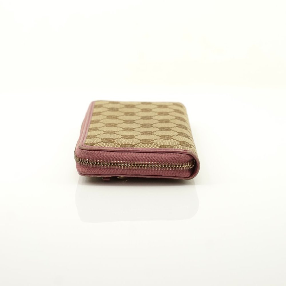 Auth Gucci Zippy Wallet Beige Canvas #6679G14 - Picture 5 of 12